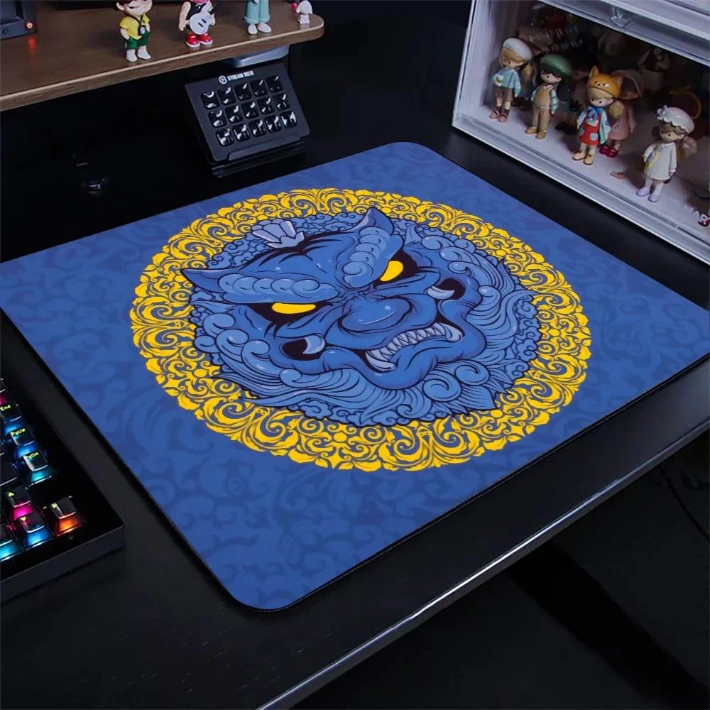 Chinese Dragon & Tiger Gaming Mouse Pad Desk Mat