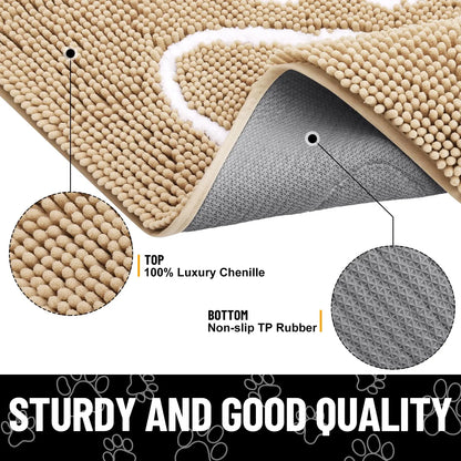 OOlanly Dog Mud Trap Non-Slip Doormat