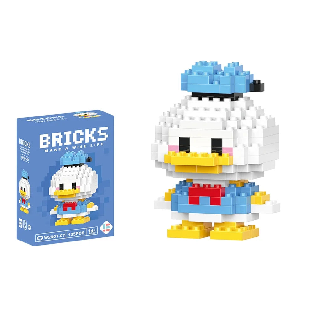 Disney Winnie LinaBell StellaLou Building Blocks Toy Set