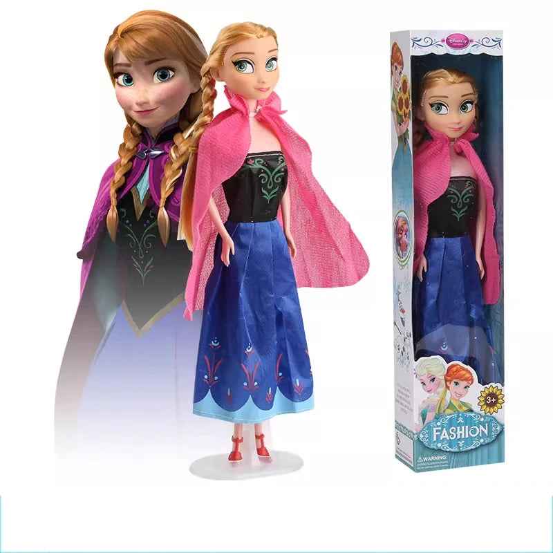 Disney Frozen 2 Anna Elsa 30cm Poseable Doll Set