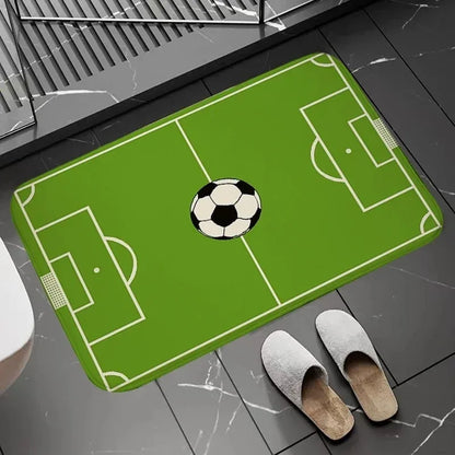 VIKAMA Soccer Field Non-Slip Door Mat