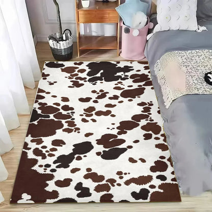 Faux Cowhide Rustic Area Rug