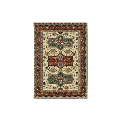 VIKAMA Moroccan Crystal Velvet Area Rug
