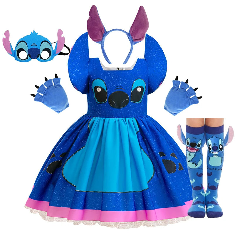 Disney Stitch Baby Role Play Costume Dress Set