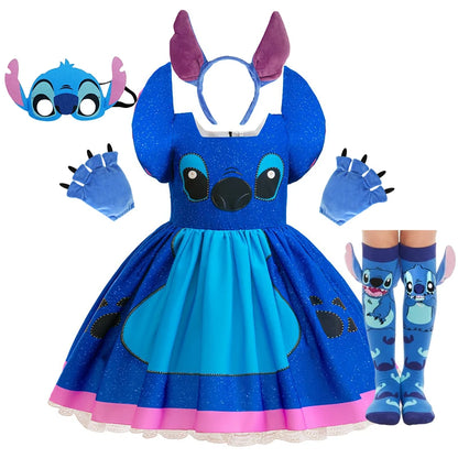 Disney Stitch Baby Role Play Costume Dress Set