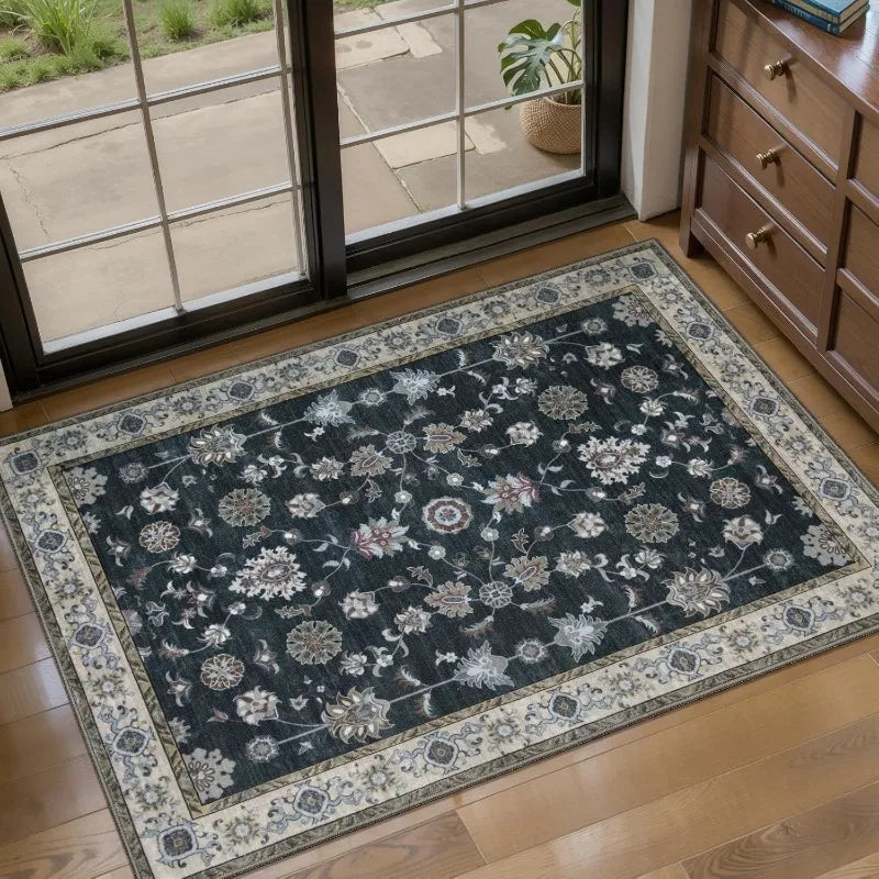 Vintage Persian Style Non-Slip Doormat