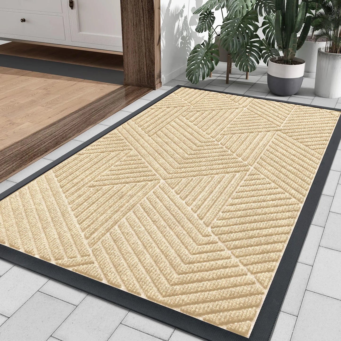 Olanly Low-Profile Non-Slip Heavy Duty Doormat