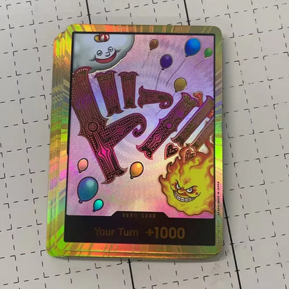 One Piece PRB01 Gold DON Super Parallel Foil Card
