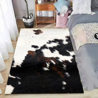 Faux Cowhide Rustic Area Rug