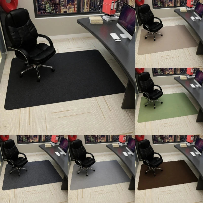 Large Office Swivel Chair Mat Gaming Chair Carpet Non-Slip Floor Protector Bedroom Living Room Office Home Decor