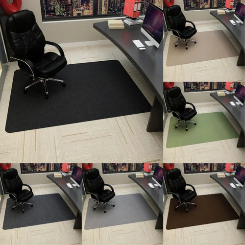 Large Office Swivel Chair Mat Gaming Chair Carpet Non-Slip Floor Protector Bedroom Living Room Office Home Decor