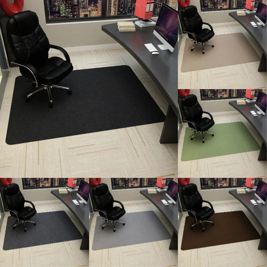 Large Office Swivel Chair Mat Gaming Chair Carpet Non-Slip Floor Protector Bedroom Living Room Office Home Decor