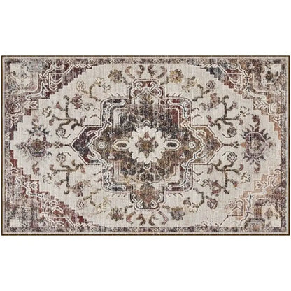 VIKAMA Crystal Velvet Floor Mat Light Luxury Retro Entry Door Floor Mat Carpet Door Mat Entry Door Foot Mat Entryway Carpet