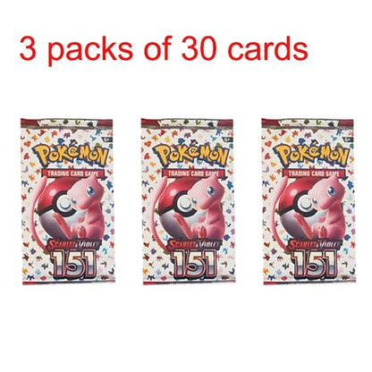 360PCS Pokemon Trading Cards Bundle – Scarlet & Violet 151 Prismatic Evolutions English Booster Set