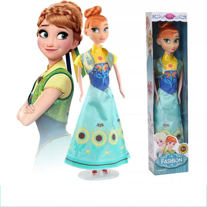 Disney Frozen 2 Anna Elsa 30cm Poseable Doll Set