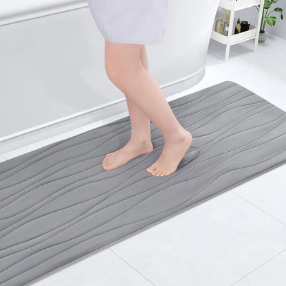 Olanly Memory Foam Absorbent Non-Slip Bath Mat