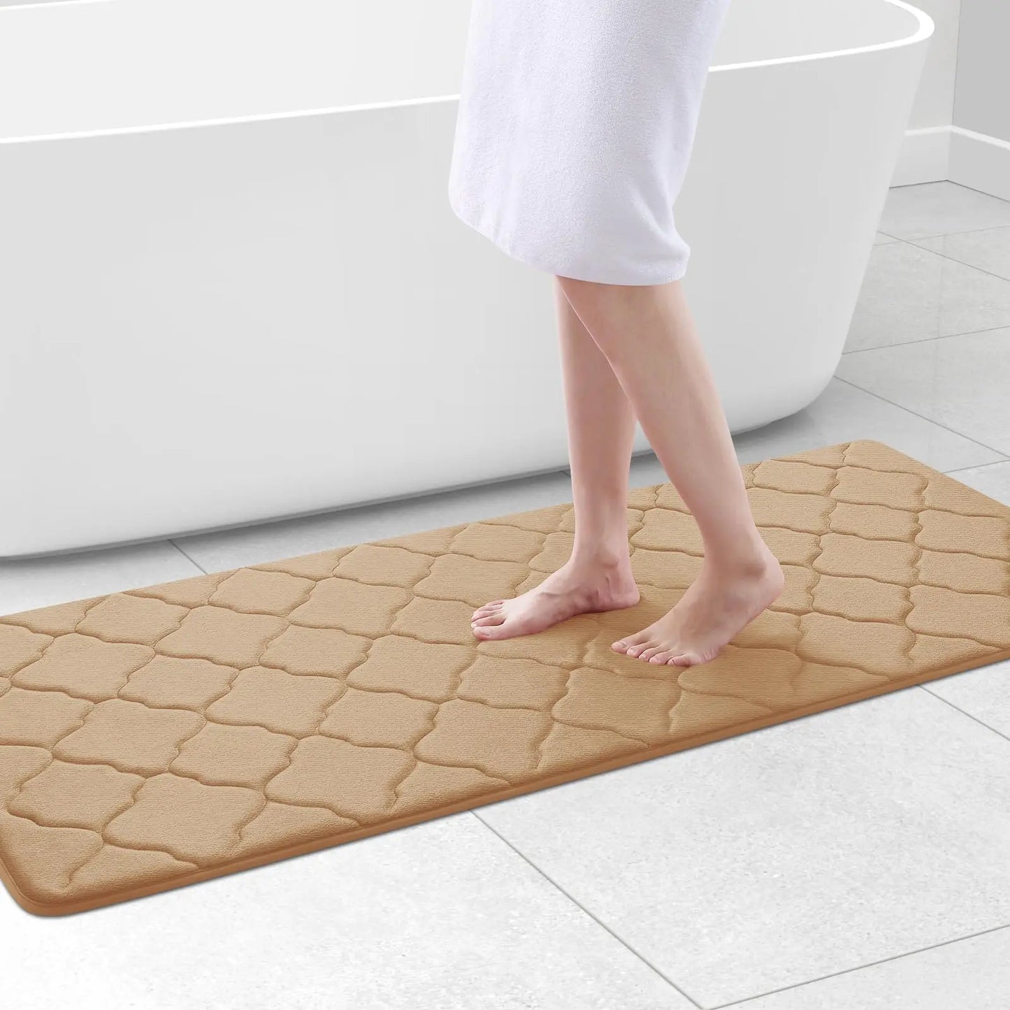 Olanly Memory Foam Soft Absorbent Bath Mat