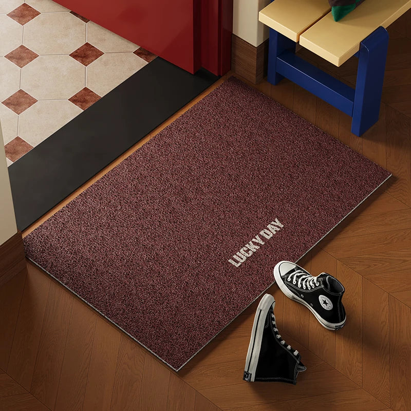 Silk Ring PVC Anti-Slip Entrance Door Mat