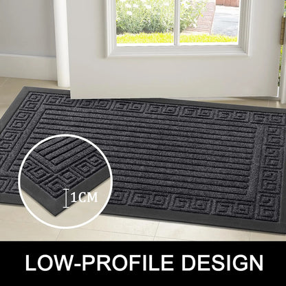 Olanly Low-Profile Dirt-Trapping Non-Slip Doormat