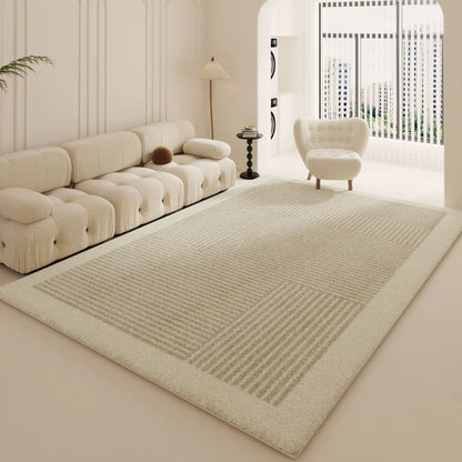 Cream Style Light Luxury Non-Slip Large Area Rug