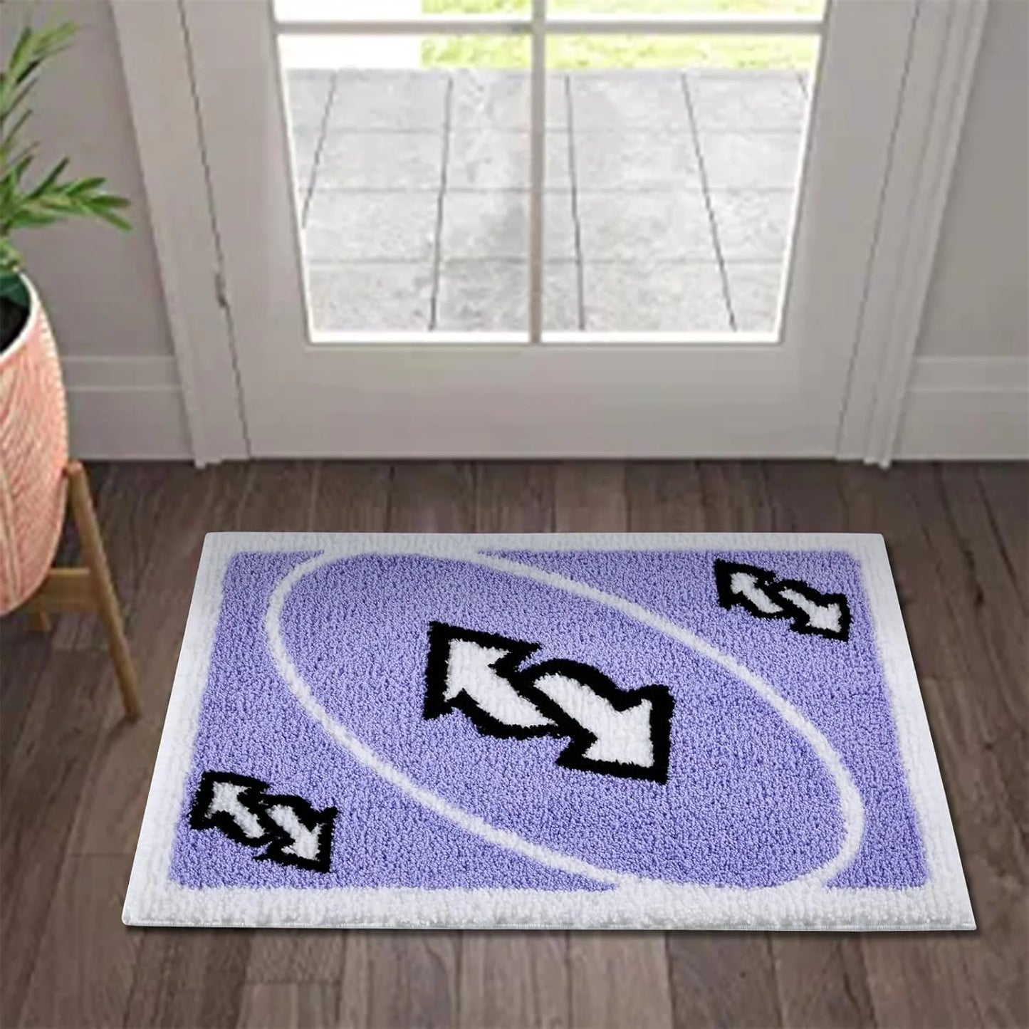 VIKAMA UNO Poker Cashmere Door Mat