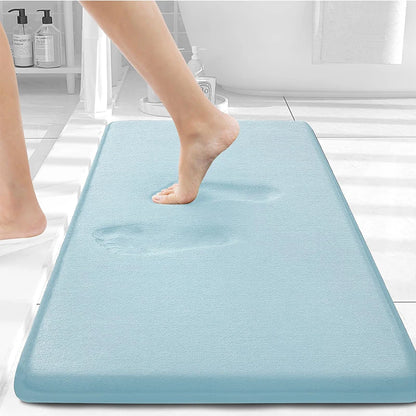 Olanly Silicone Memory Foam Non-Slip Bath Mat