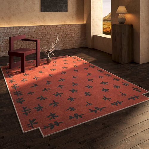 French Style Retro Light Luxury Washable Non-Slip Area Rug