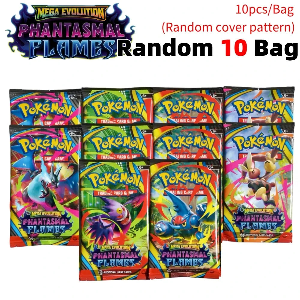 360PCS Pokemon English Booster Card Collection – Mega Evolution, Scarlet & Violet 151 Black Bolt