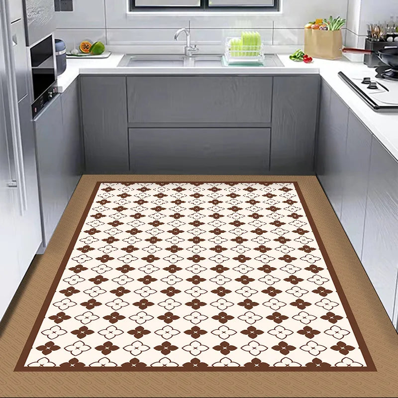 Waterproof PVC Non-Slip Kitchen Floor Mat