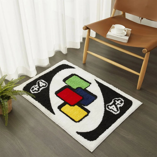 VIKAMA UNO Poker Cashmere Door Mat