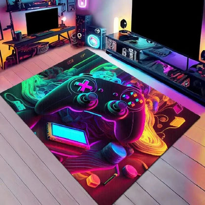 VIKAMA Cyberpunk Gamepad Esports Floor Mat