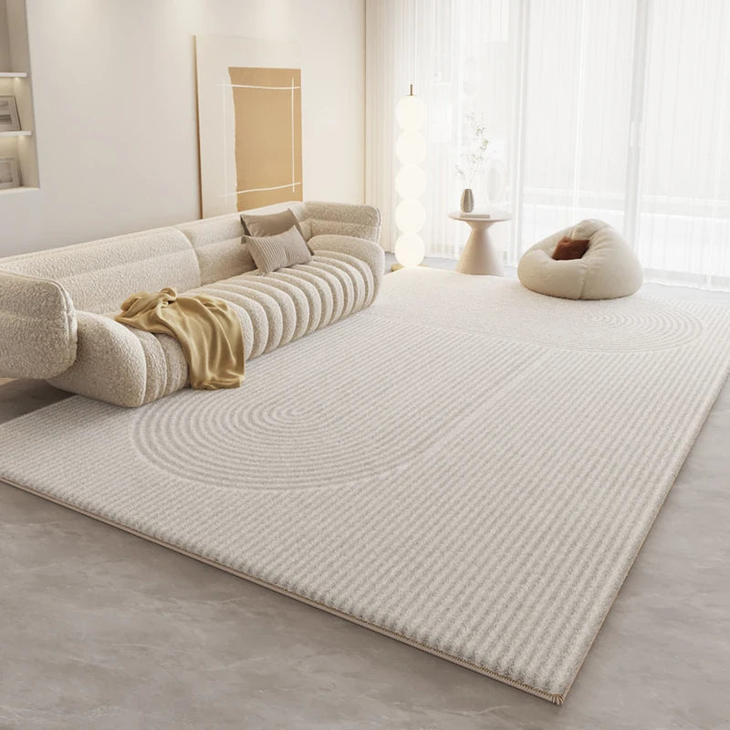 Cream Style Light Luxury Non-Slip Large Area Rug