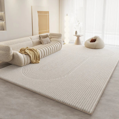 Cream Style Light Luxury Non-Slip Large Area Rug