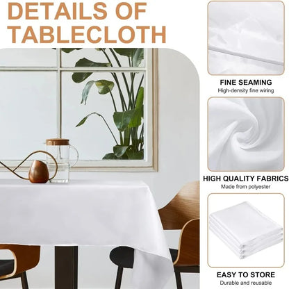 VIKAMA Bohemian Ramadan Tablecloth Gold Moon Stars Rectangular Washable Table Decor