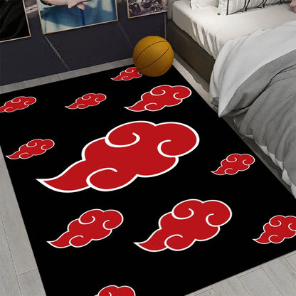 VIKAMA Anime Sharingan Non-Slip Area Rug