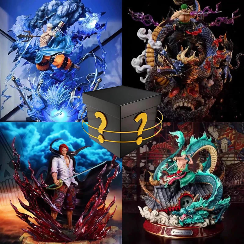 One Piece Luffy Zoro Shanks PVC Figure Blind Box