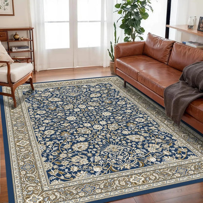 Bohemian crystal velvet anti-slip living room rug