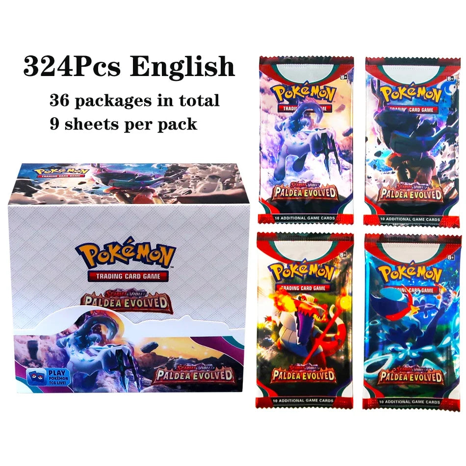 Pokemon Fusion Strike Booster Box 324 Cards 36 Packs