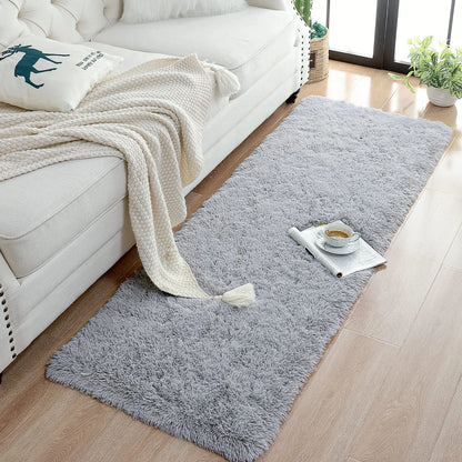 VIKAMA Soft Fluffy Running Area Rug