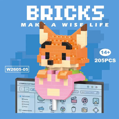Disney Stitch Character Mini Building Blocks Toy Set