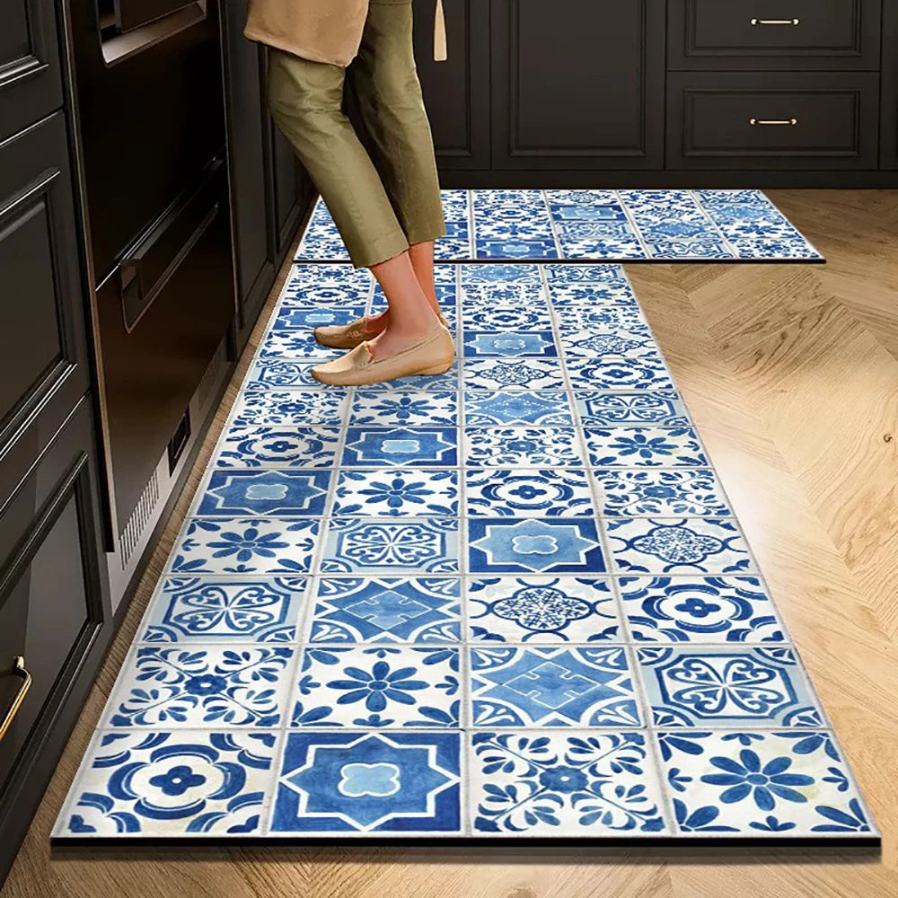 VIKAMA Kitchen Floor Mat Long Carpet Entrance Door Living Room Bedroom Rug