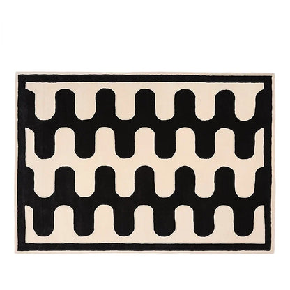 Nordic Vintage Irregular Washable Soft Area Rug