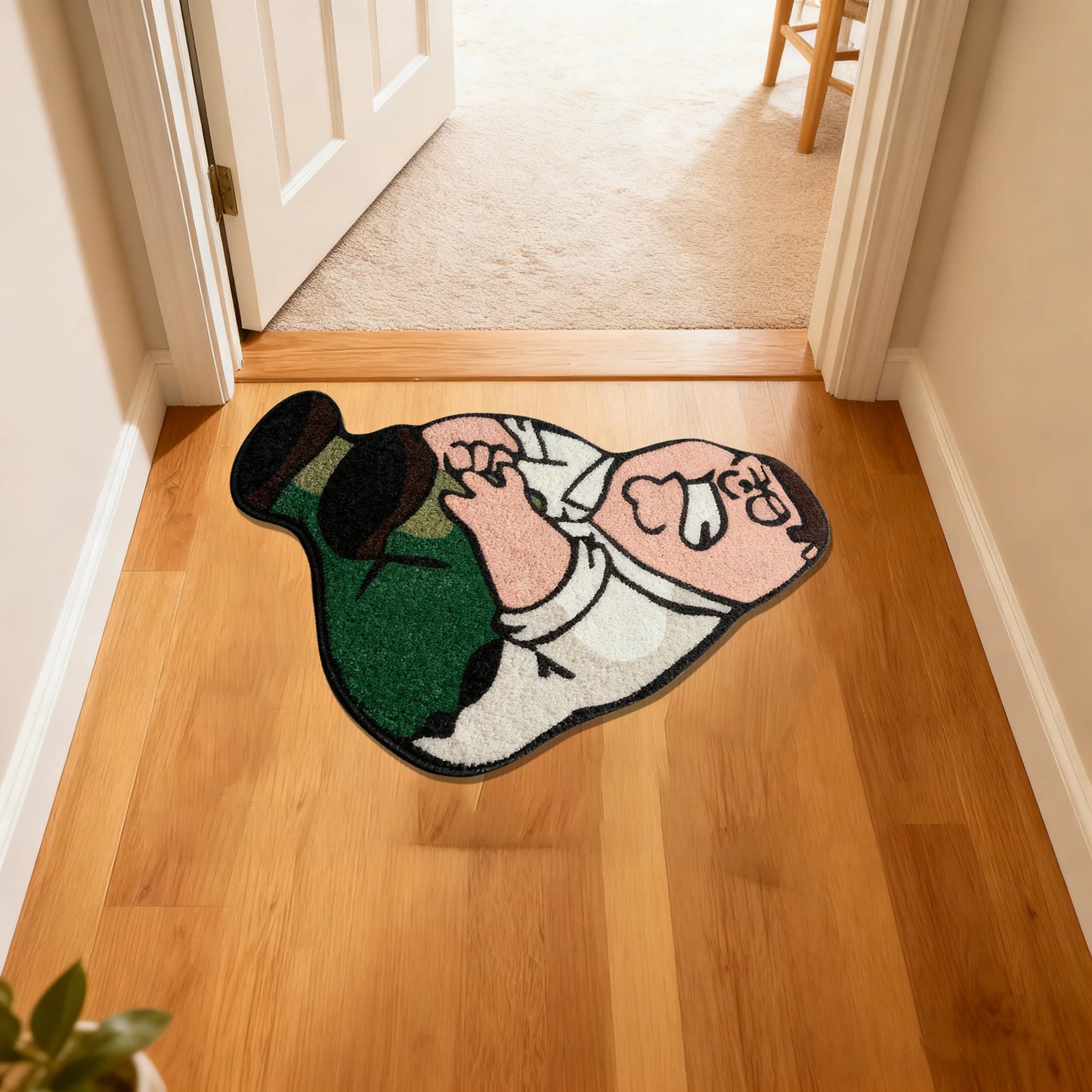 VIKAMA Creative Cartoon Carpet Soft Comfortable Kids Bedroom Living Room Floor Mat