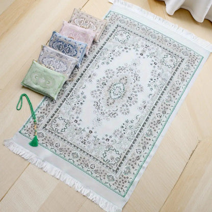 Muslim prayer rug gift set