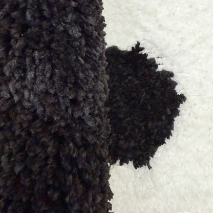 Creative Vinyl Record Tufted Fluffy Round Rug