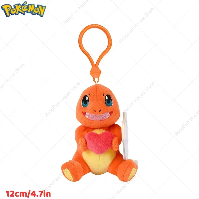 Pokemon Character Plush Toy Keychain Set