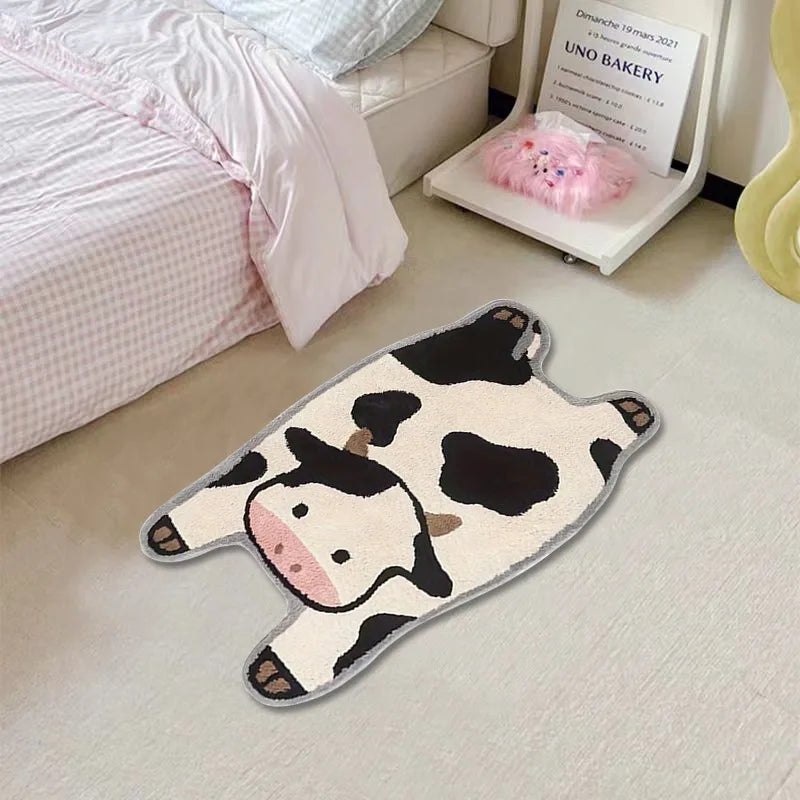 VIKAMA Cartoon Duck Carpet Soft Non-Slip Absorbent Bathroom Bedroom Floor Mat