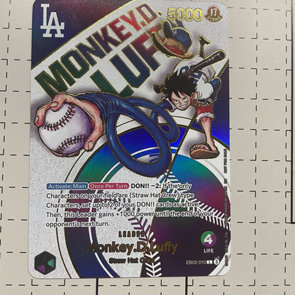 One Piece Baseball Anime Trading Card Collection Set