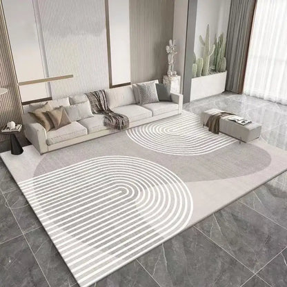 VIKAMA Modern Geometric Carpet Large Area Living Room Bedroom Sofa Floor Mat