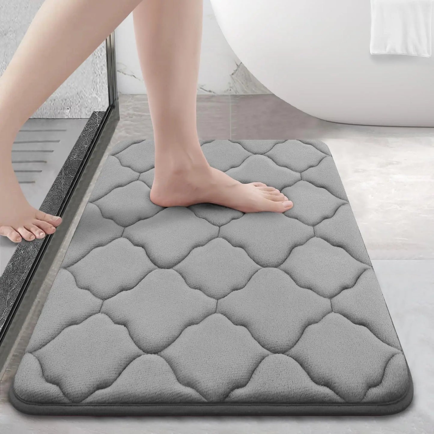 Olanly Memory Foam Soft Absorbent Bath Mat